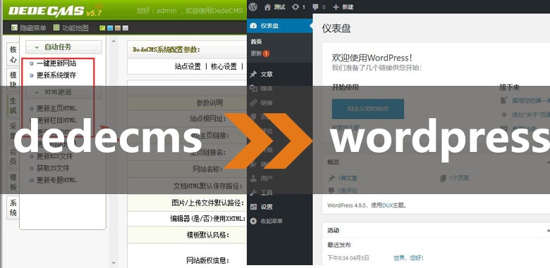 dedecms轉(zhuǎn)WordPress,織夢dedecms轉(zhuǎn)wordpress插件
